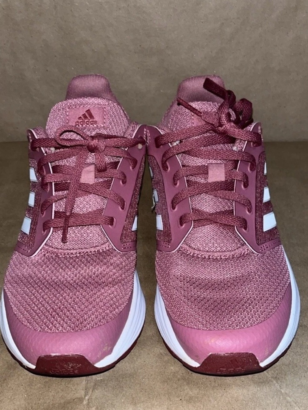 Adidas Cloudfoam Women’s Running Shoes Pink Mauve Athletic Sneakers galaxy Trace - Picture 2 of 7